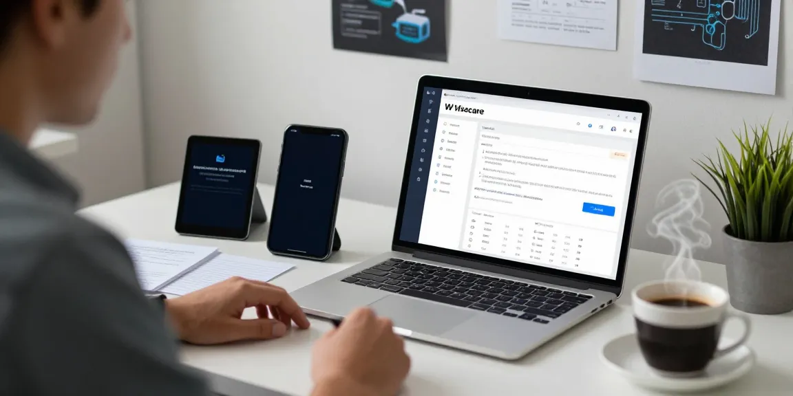 rokok88 alternatif software optimization workspace with laptop and tech tools